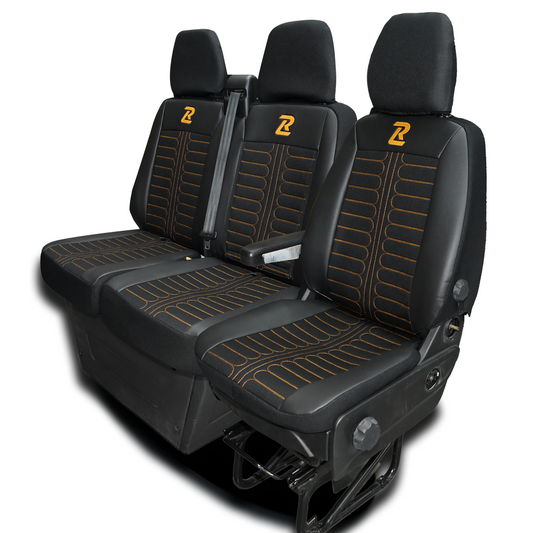 Czarno - pomarańczowy 